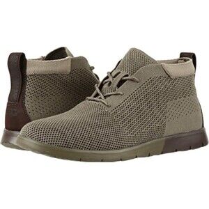 This is a pair of UGG Freamon Hyperweave 2.0 Chukka boots Men’s 10 Burnt Olive